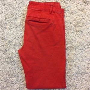 Red Gap pants